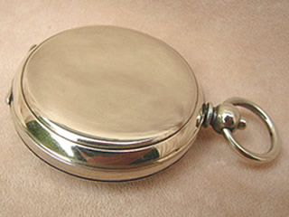 Top view with compass lid closed